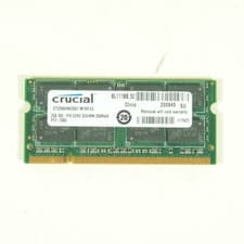 Crucial 2GB DDR2 667Mhz PC2-5300 SODIMM Memory RAM CT25664AC667 M16FJ3