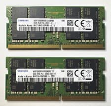 Samsung 64GB (2x32GB) DDR4 2666MHz SODIMM Laptop RAM Memory M471A4G43MB1-CTD