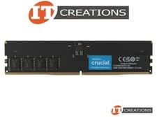 CRUCIAL 32GB PC5-44800 DDR5-5600 UNBUFF NON ECC MEMORY UDIMM CT32G56C46U5.C16H