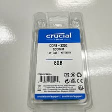 Crucial DDR4-3200 SO-DIMM DDR4 SDRAM 8GB 1 Module Memory CT8G4SFRA32A