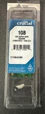 Crucial 1GB DDR2 200‑Pin SO‑DIMM Laptop Memory – PC2‑6400 CL6 – CT12864AC800
