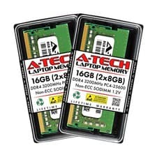 A-Tech 16GB (2x8GB) RAM Replacement for CT2K8G4SFRA32A | DDR4 3200MHz PC4-256...