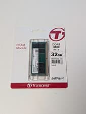 Transcend JetRam 32GB 1x32GB DDR5 4800 SO-DIMM CL40 1.1V 2Rx8
