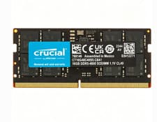 Crucial DDR5 16GB 4800MHz SODIMM Laptop Memory CT16G48C40S5.M8A1