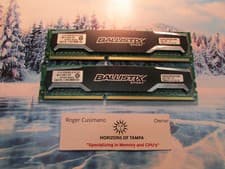8GB CRUCIAL BLS4G3D1339DS1S00.16FMR (2X4GB) DDR3 GAMING DESKTOP RAM MEMORY