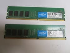 Crucial 8 GB [2X 4GB] UDIMM 2133 MHz 1.2V DDR4 Memory (CT4G4DFS8213.C8FDD2)