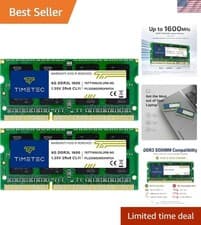 Reliable 16GB SODIMM RAM Kit - 1600MHz DD3L Laptop Memory with Lifetime