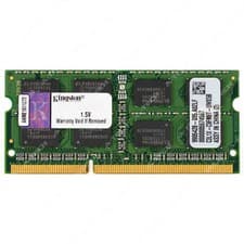 Kingston 4GB 2Rx8 PC3-8500 SODIMM DDR3 1066MHz Non-ECC 204-Pin Laptop Memory RAM