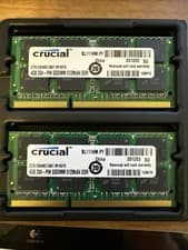 Crucial 8GB (2X4)204-PIN SODIMM 512Mx64 DDR  RAM CT51264BC1067.M16FD