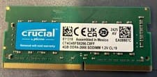 8GB(2 x 4GB) Crucial CT4G4SFS8266.C8FF DDR4-2666 SODIMM Laptop RAM