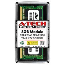 8GB DDR4 PC4-21300 SODIMM (Replacement for Crucial CT8G4SFRA266.M16) Memory RAM