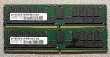 LOT of 2 MICRON  DDR4 - 32 Gb -2666V -  MTA36ASF4G72PZ-2G6D1 - SERVER MEMORY RAM