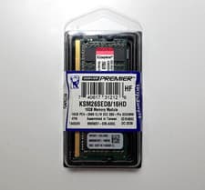 Kingston Server Premier 16GB DDR4-2666 ECC SODIMM KSM26SED8/16HD Memory, New