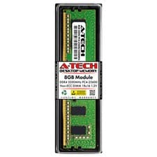 8GB DDR4 PC4-25600 DIMM Replacement for Kingston KVR32N22S6/8 Desktop Memory RAM