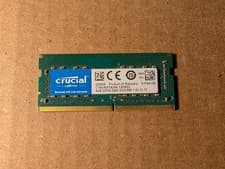 Crucial 4 GB DDR4-2400 SODIMM CT4G4SFS824A.C8FBD2 Laptop Memory Module