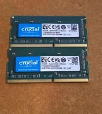 Crucial 8GB 2X DDR4-3200 SODIMM Laptop Memory (CT8G4SFRA32A)