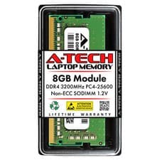 8GB DDR4 PC4-25600 SODIMM Replacement for Crucial CT8G4SFRA32A Laptop Memory RAM