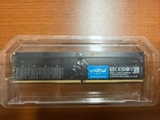 Crucial 32GB 1x32GB DDR5 4800 CL40 XMP 3.0 UDIMM Desktop Memory CT32G48C40U5