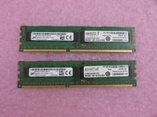 2X 8GB Crucial CT8G3ERSLD8160B 2Rx8 DDR3 1600 SDRAM ECC Reg 240-Pin Server RAM