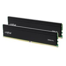 Crucial Pro 64GB (2x32GB) DDR4-3200 Desktop RAM Kit CP2K32G4DFRA32A