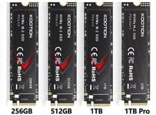 256G 512G NVMe M.2 Hard Drive PCle 3.0 Internal Solid State Up to 2000MB/s Lot