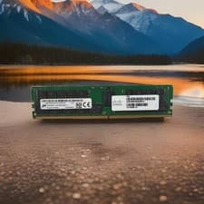 Micron 32GB DDR4 PC4-2666V RDIMM ECC Server RAM MTA36ASF4G72PZ-2G6D1SK