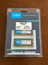Crucial 32GB (2 x 16GB) DDR4 2666MHz DRAM (Notebook Memory) CT2K16G4SFD8266
