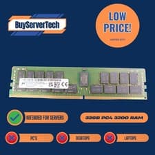 Micron MTA36ASF4G72PZ-3G2 32GB 2Rx4 PC4-3200AA Server RAM