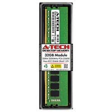 32GB DDR4 PC4-25600 DIMM (Replacement for Kingston KVR32N22D8/32) Memory RAM