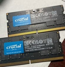 Crucial CT16G48C40S5.M8A1 16 GB Memory Module 2 16gb sticks not 1 free shipping!