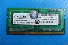 Lenovo Y50-70 Crucial 2GB DDR3 Memory RAM SO-DIMM ct25664bf160b.c8fer2
