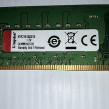 Kingston 16GB | KVR21N15D8/16 | PC4-2133  Desktop 288 1.2v