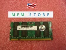 4GB DDR2-800 non-ECC SODIMM RAM for KVR800D2S6/4G Compatible Replacement Memory