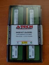 64GB 2x32GB Micron DDR5-4800 ECC RDIMM SERVER RAM MTC20F1045S1RC48BA2