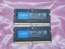 Crucial 64GB DDR5-4800 (2 x 32GB) Kit CT32G48C40S5 PC Laptop SODIMM Memory RAM