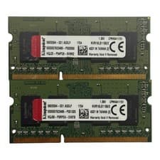 Kingston 4GB (2GBx2) PC3L-12800 KVR16LS11S6/2 Memory RAM