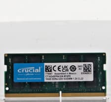 Crucial Micron 16GB DDR4-3200 SO-DIMM 1.2V DDR4 Notebook RAM CT16G4SFRA32A.M16FE