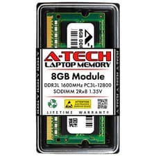 Kingston KVR16LS11/8 A-Tech Equivalent 8GB DDR3L 1600 SODIMM Laptop Memory RAM