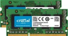 Crucial CT2K51264BC1067 8GB (4GBx2) PC3-8500 DDR3-1066MHz SODIMM Memory RAM