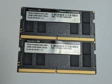 TeamGroup Elite 32GB 2x16GB DDR5 5600 CL46 SO-DIMM Laptop Memory Intel AMD