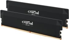 Crucial Pro 32GB (1x32GB) DDR5 5600 CL46 Desktop PC RAM Memory Kit Black XMP
