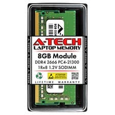 8GB DDR4 PC4-21300 SODIMM Replacement for Crucial CT8G4SFS8266 Laptop Memory RAM