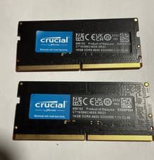Crucial 32GB (2x16GB) DDR5-5600 SO-DIMM Laptop Memory Modules RAM CT2K16G56C46S5