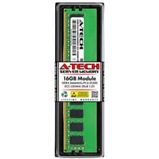 16GB PC4-21300E ECC UDIMM Replacement for Micron MTA18ADF2G72AZ-2G6E2 Memory RAM